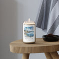 Load image into Gallery viewer, North Beach, New Hampshire scented soy candle
