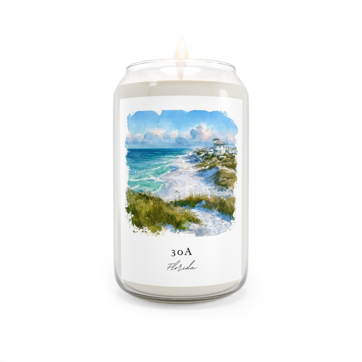 30a, Florida scented soy candle