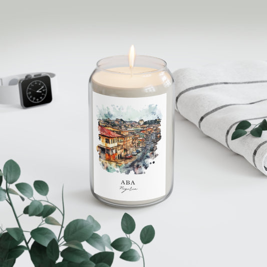 Aba, Nigeria scented soy candle