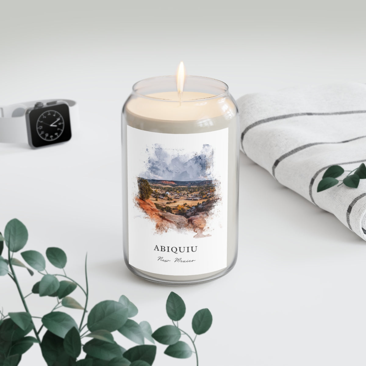 Abiquiu, New Mexico scented soy candle