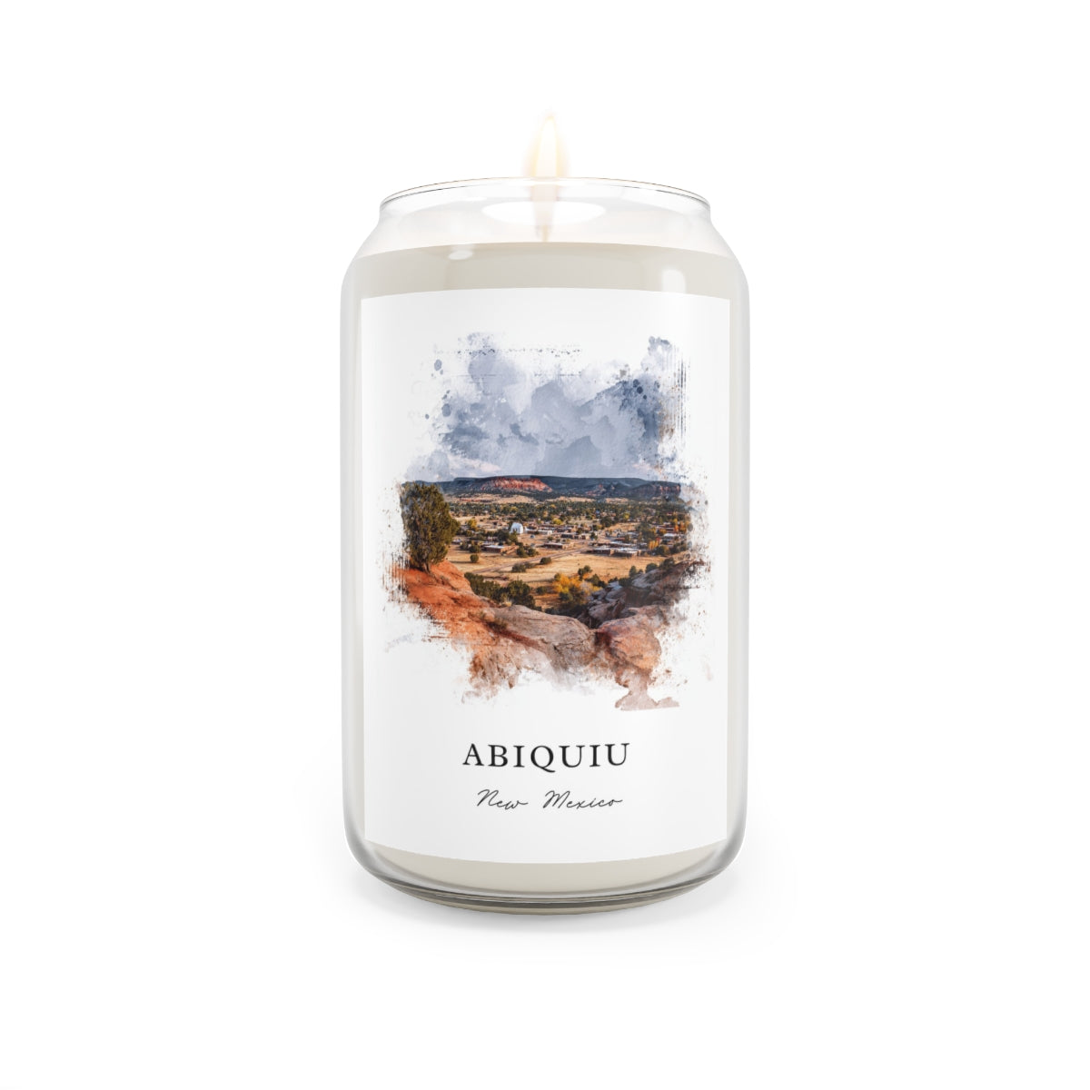 Abiquiu, New Mexico scented soy candle