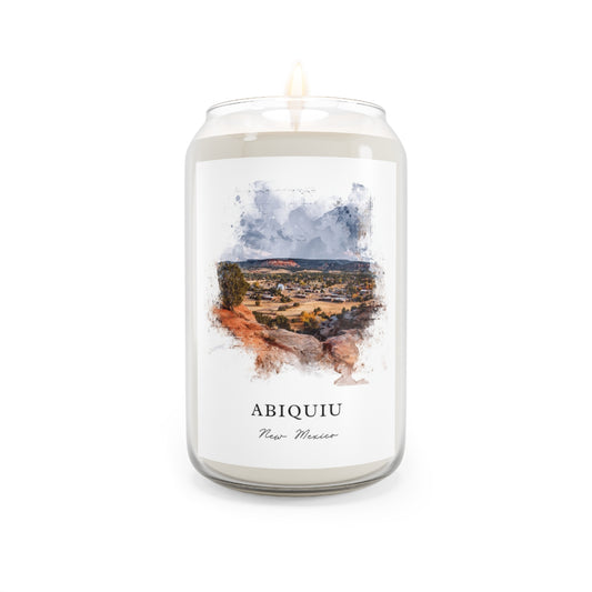 Abiquiu, New Mexico scented soy candle