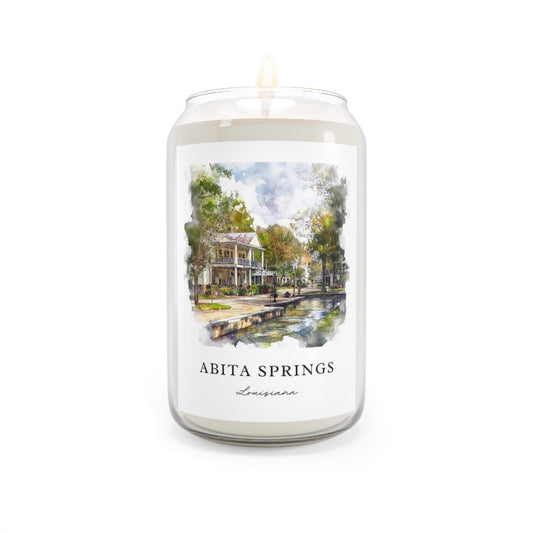 Abita Springs, Louisiana scented soy candle