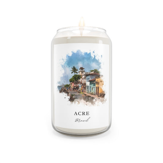 Acre, Brazil scented soy candle