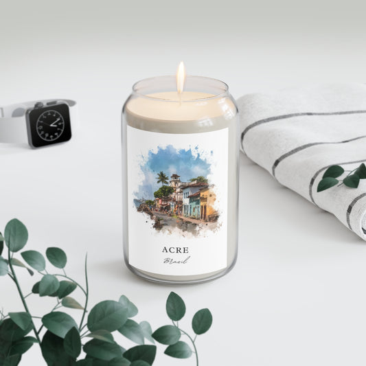 Acre, Brazil scented soy candle