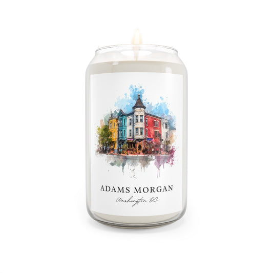 Adams Morgan, Washington DC scented soy candle