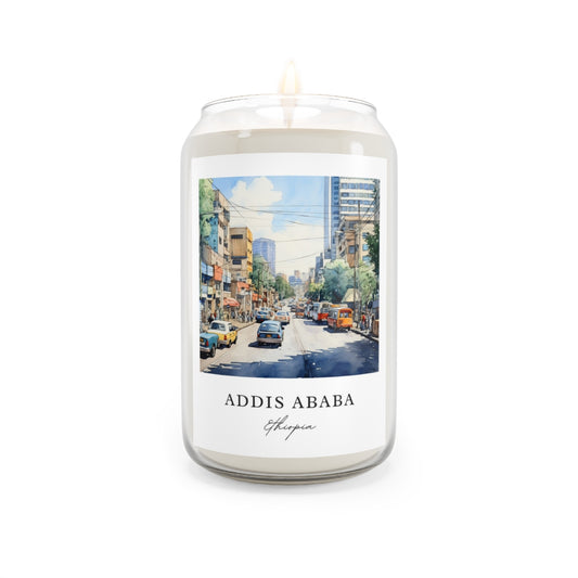 Addis Ababa, Ethiopia scented soy candle