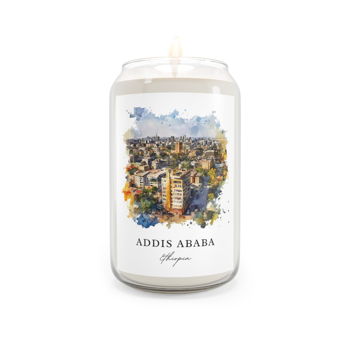 Addis Ababa, Ethiopia scented soy candle
