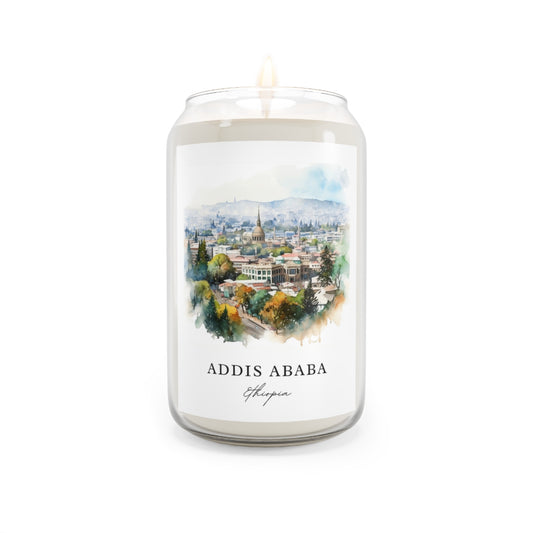 Addis Ababa, Ethiopia scented soy candle