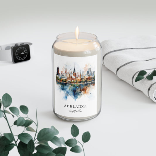 Adelaide, Australia scented soy candle