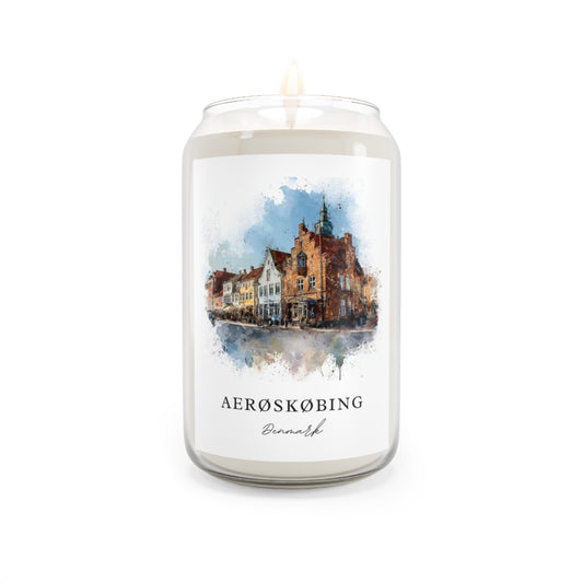 Aerøskøbing, Denmark scented soy candle