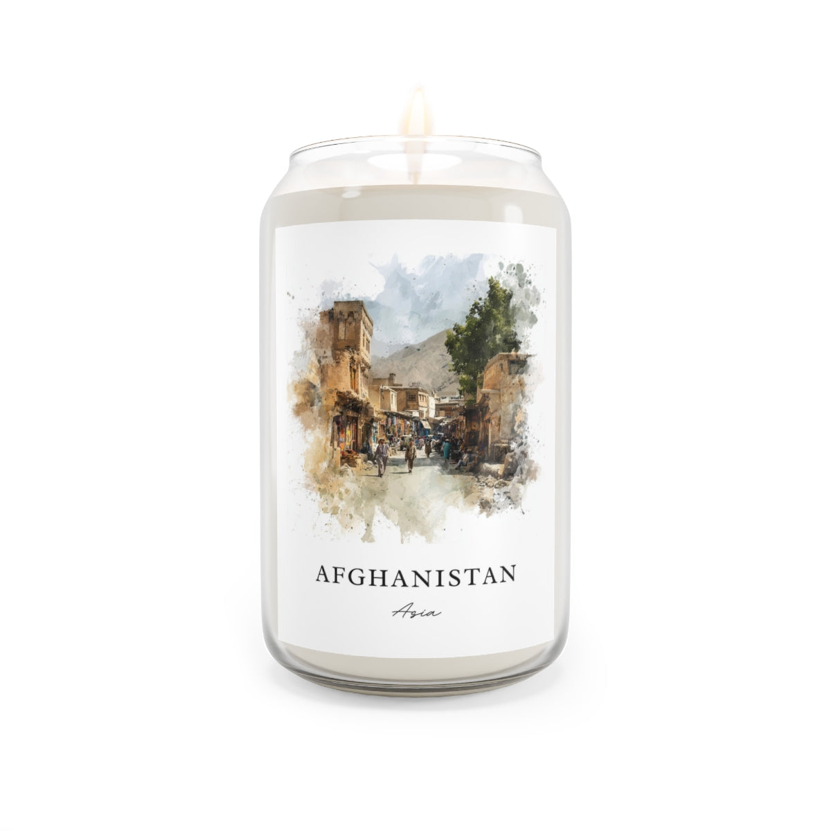 Afghanistan, Asia scented soy candle