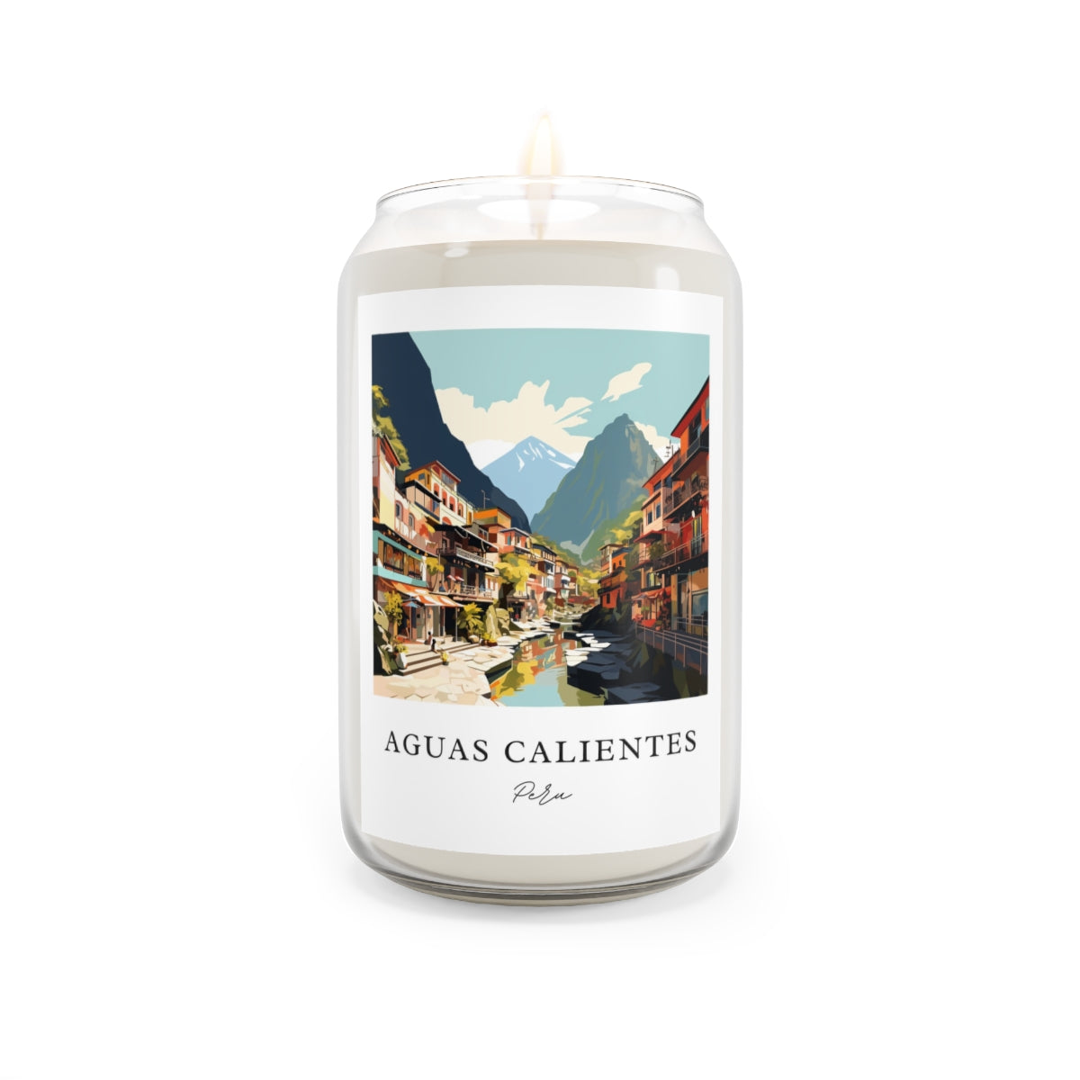 Aguas Calientes, Peru scented soy candle