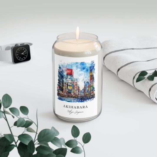 Akihabara, Tokyo Japan scented soy candle