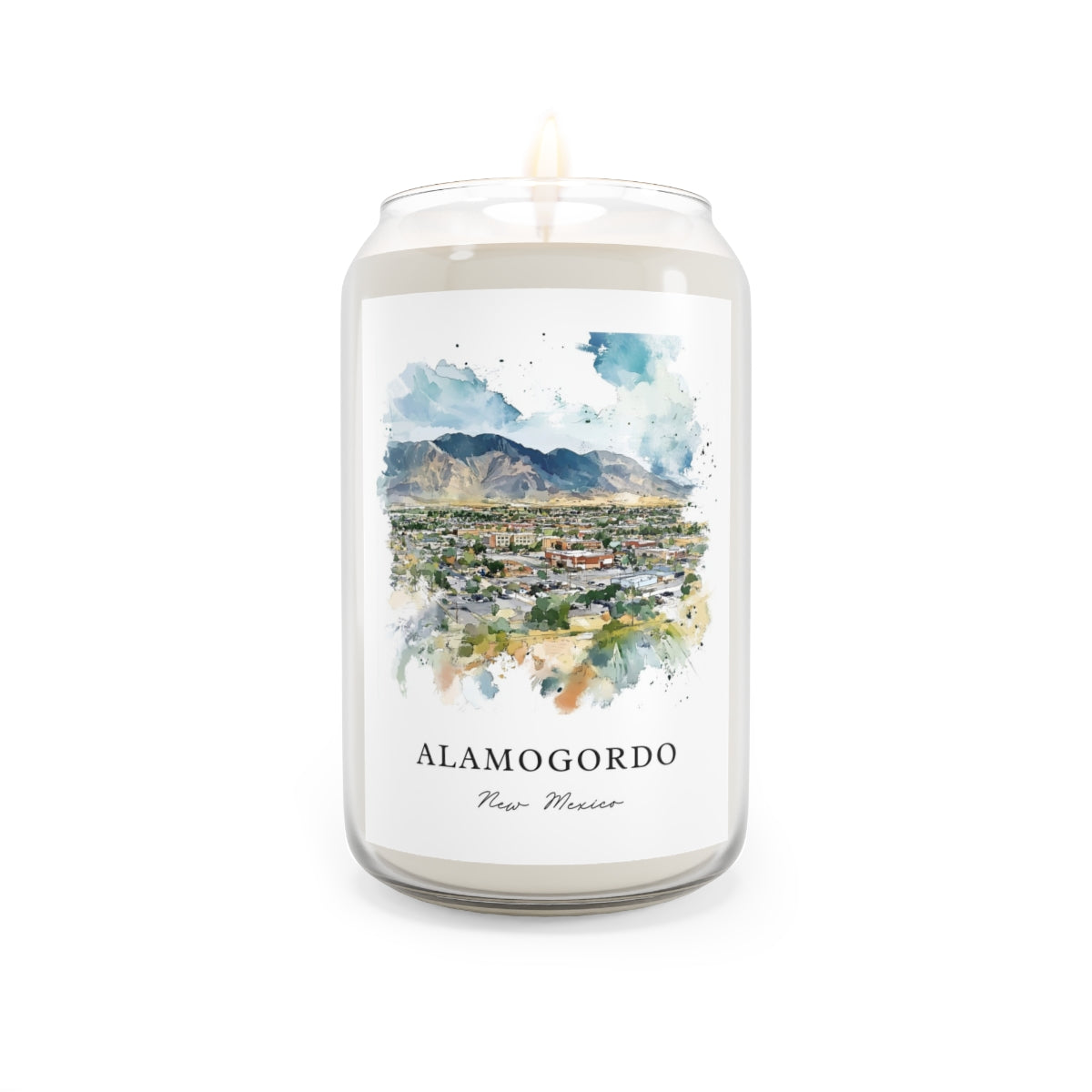 Alamogordo, New Mexico scented soy candle