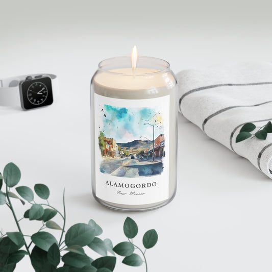 Alamogordo, New Mexico scented soy candle