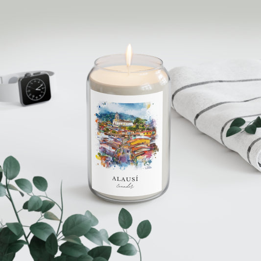 Alausí, Ecuador scented soy candle
