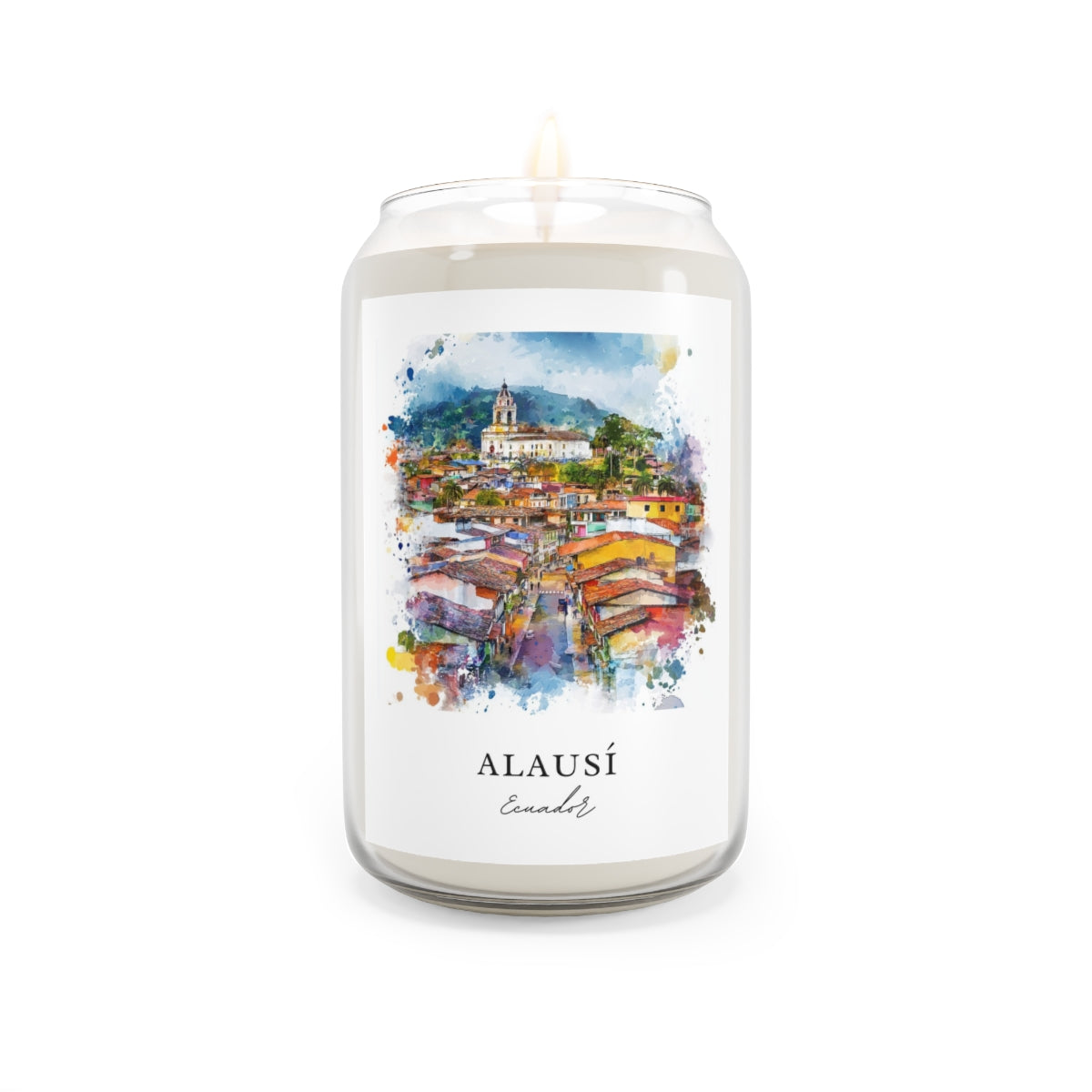 Alausí, Ecuador scented soy candle