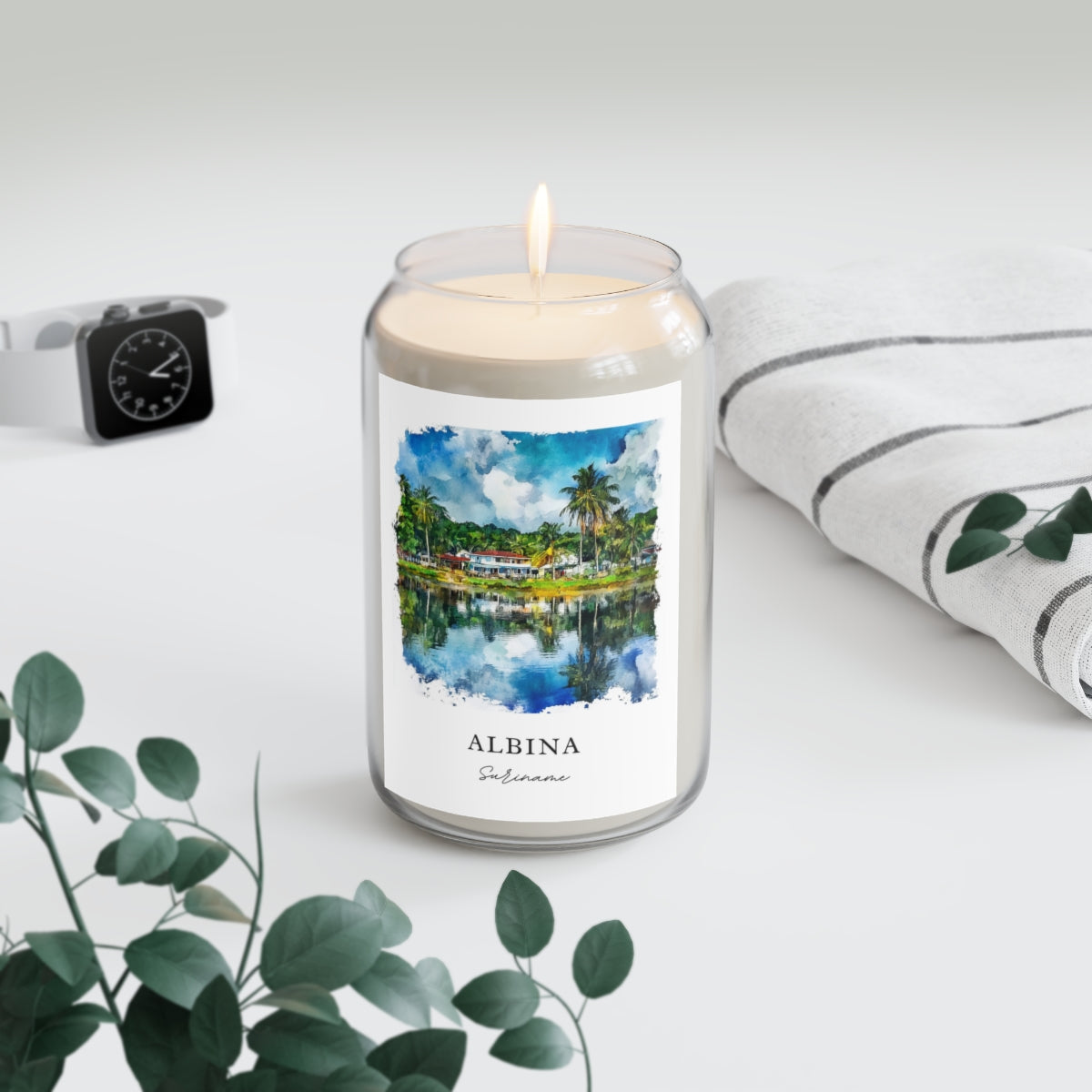 Albina, Suriname scented soy candle