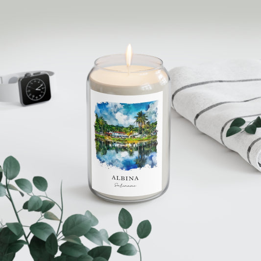 Albina, Suriname scented soy candle