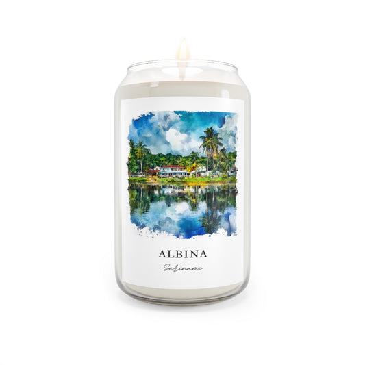 Albina, Suriname scented soy candle