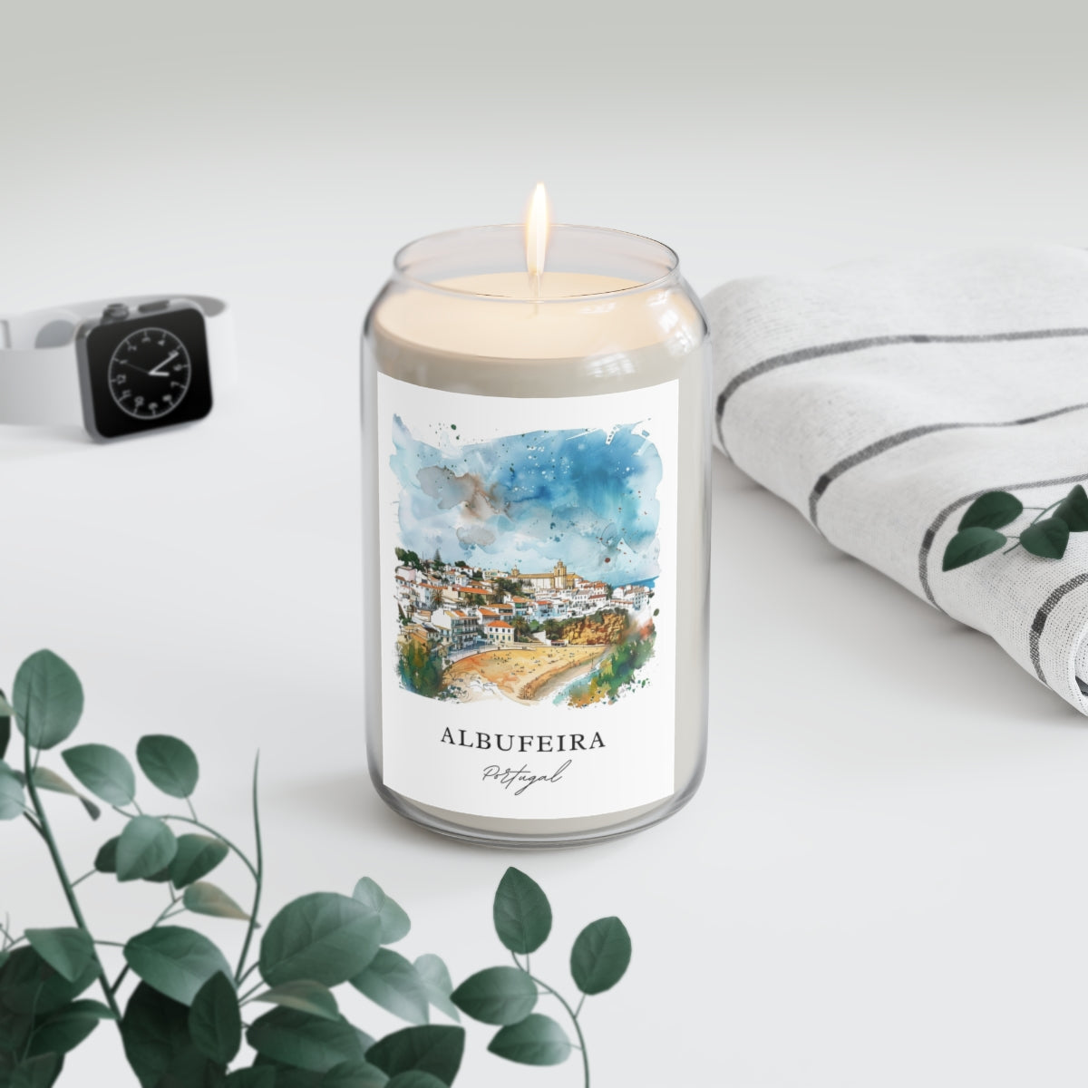 Albufeira, Portugal scented soy candle