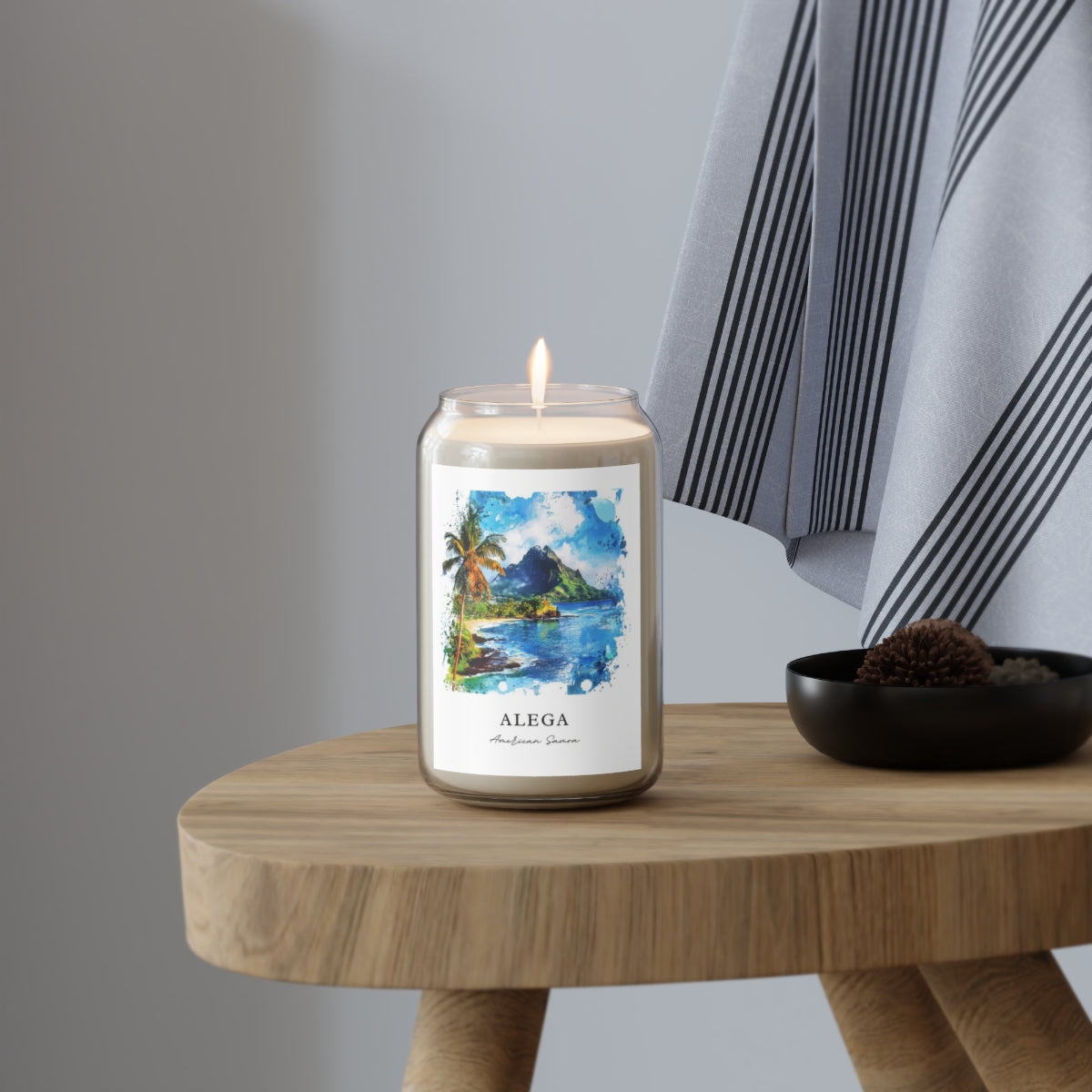 Alega, American Samoa scented soy candle