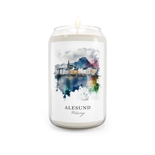 Alesund, Norway scented soy candle