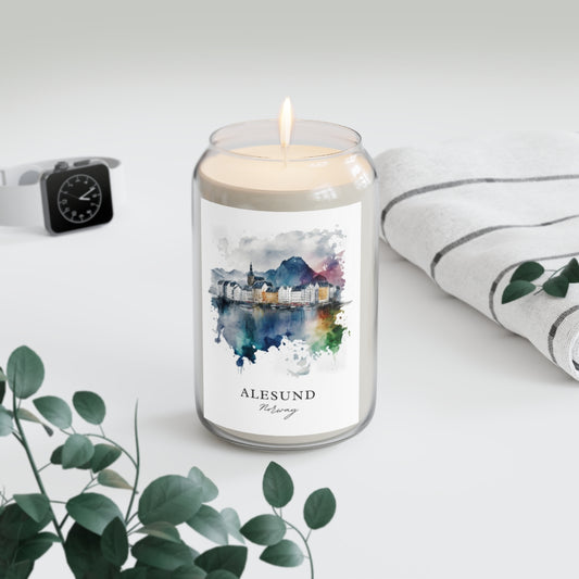 Alesund, Norway scented soy candle
