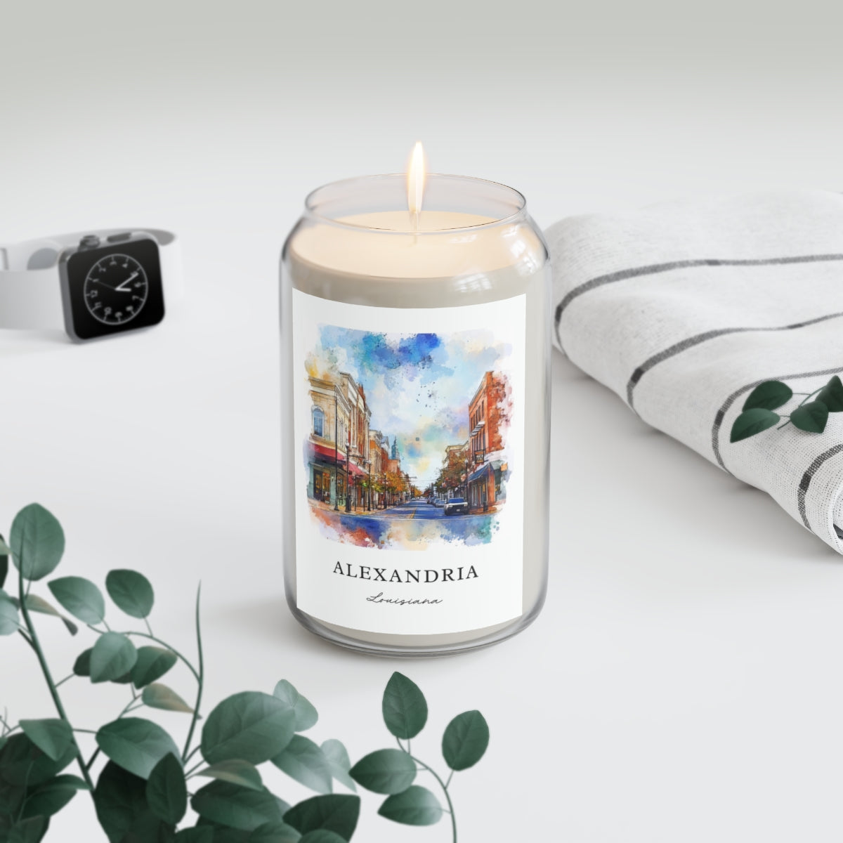 Alexandria, Louisiana scented soy candle