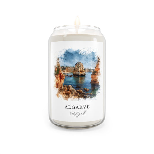 Algarve, Portugal scented soy candle