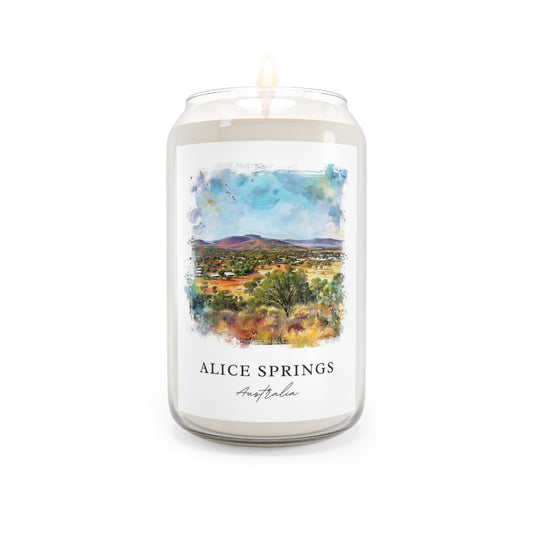 Alice Springs, Australia scented soy candle