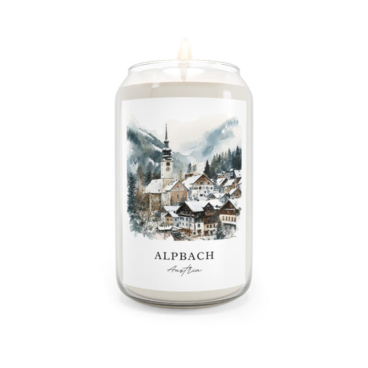Alpbach, Austria scented soy candle