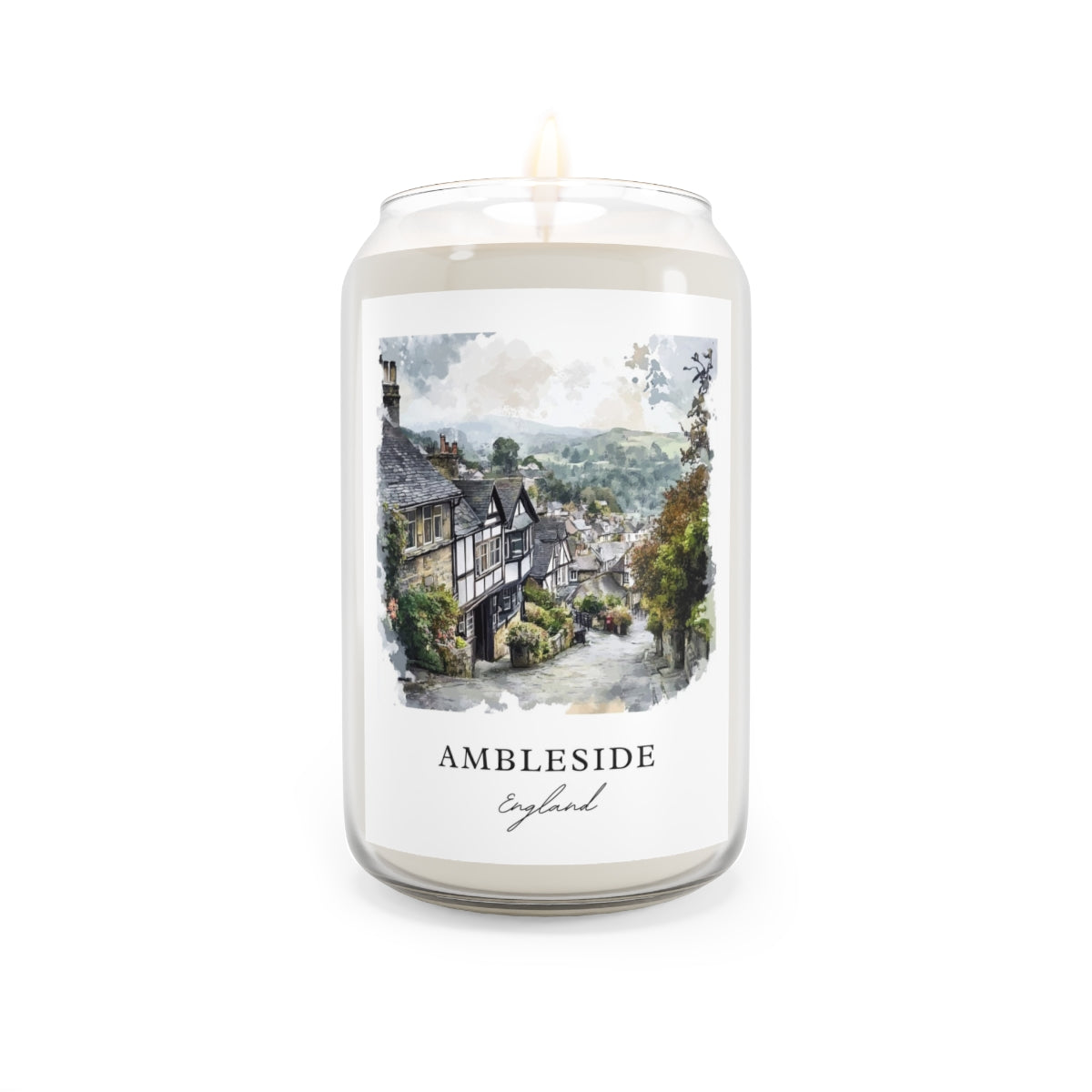 Ambleside, England scented soy candle