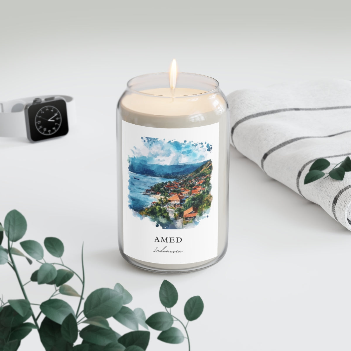 Amed, Indonesia scented soy candle