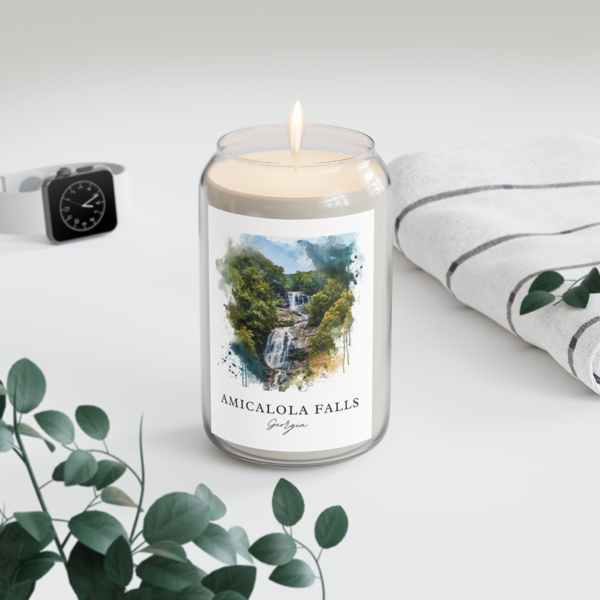 Amicalola Falls, Georgia scented soy candle