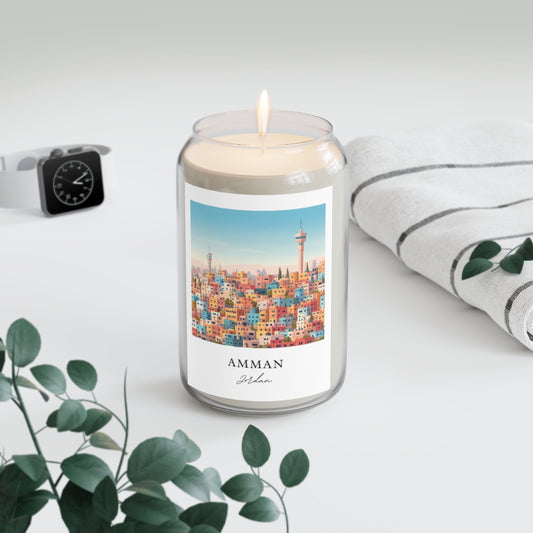 Amman, Jordan scented soy candle