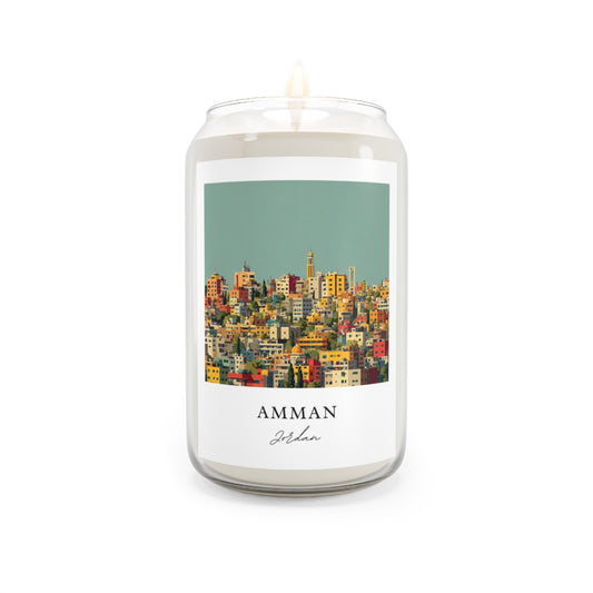 Amman, Jordan scented soy candle