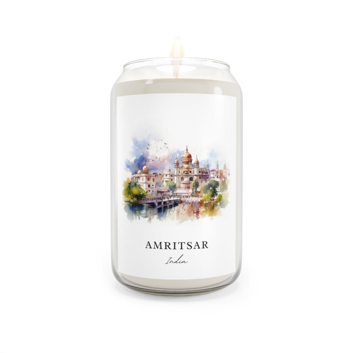Amritsar, India scented soy candle