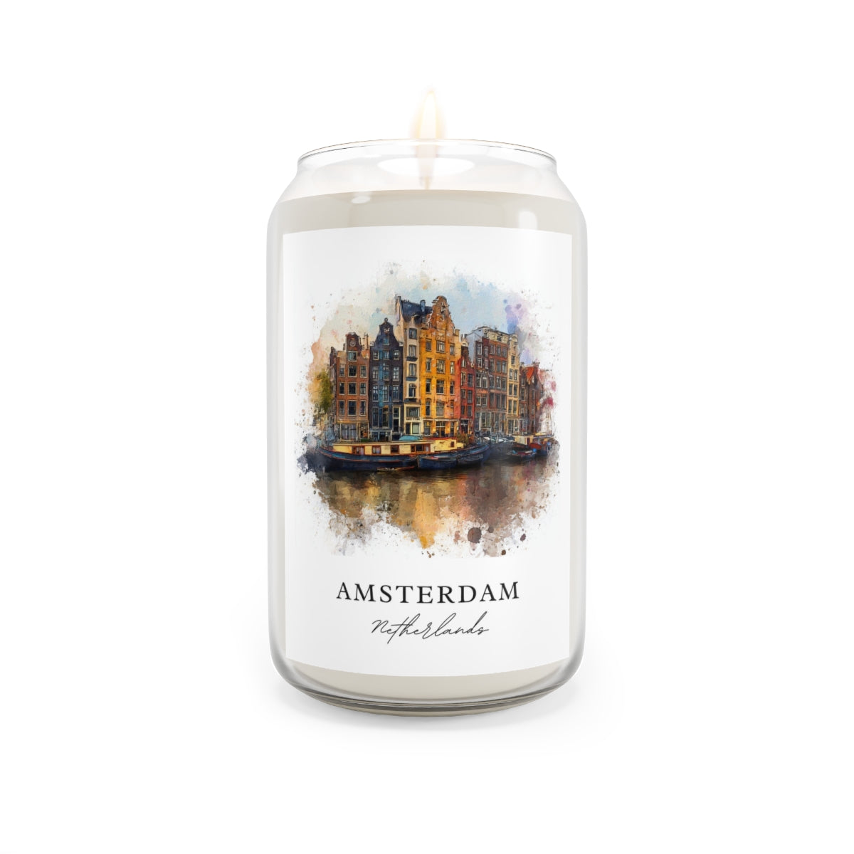 Amsterdam, Netherlands scented soy candle
