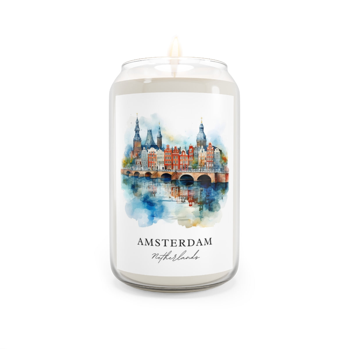 Amsterdam, Netherlands scented soy candle