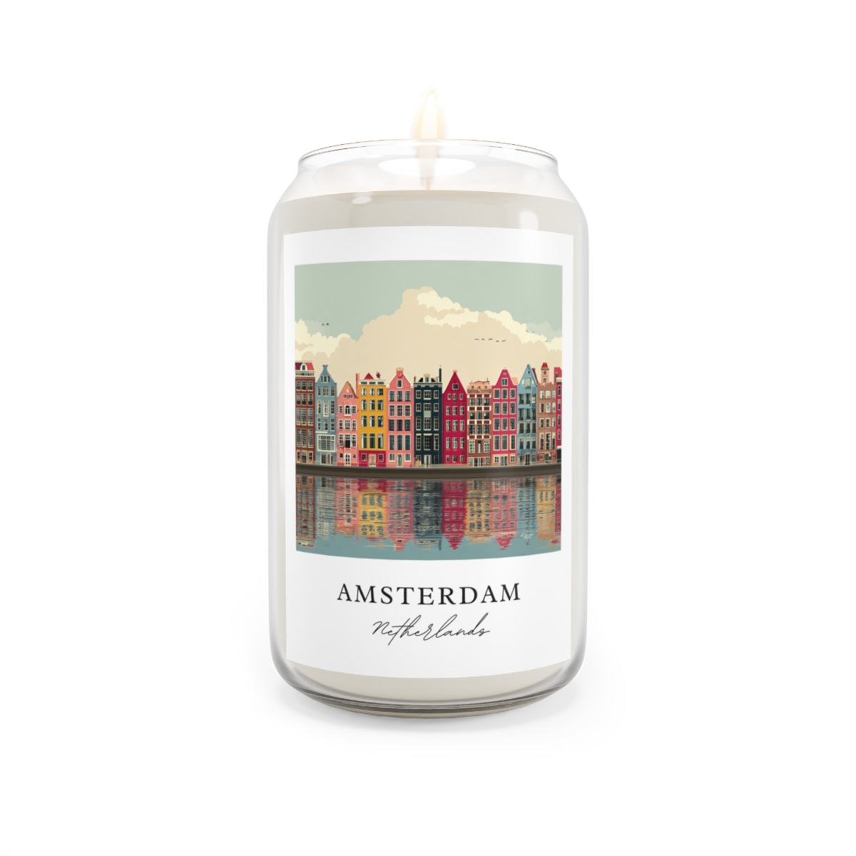 Amsterdam, Netherlands scented soy candle