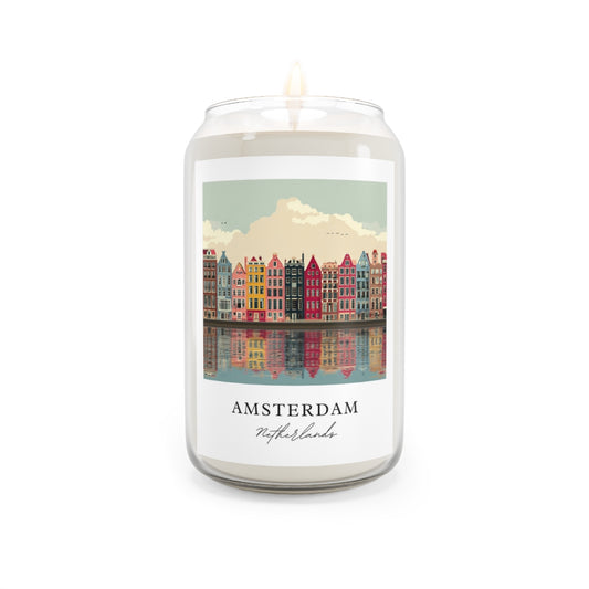 Amsterdam, Netherlands scented soy candle