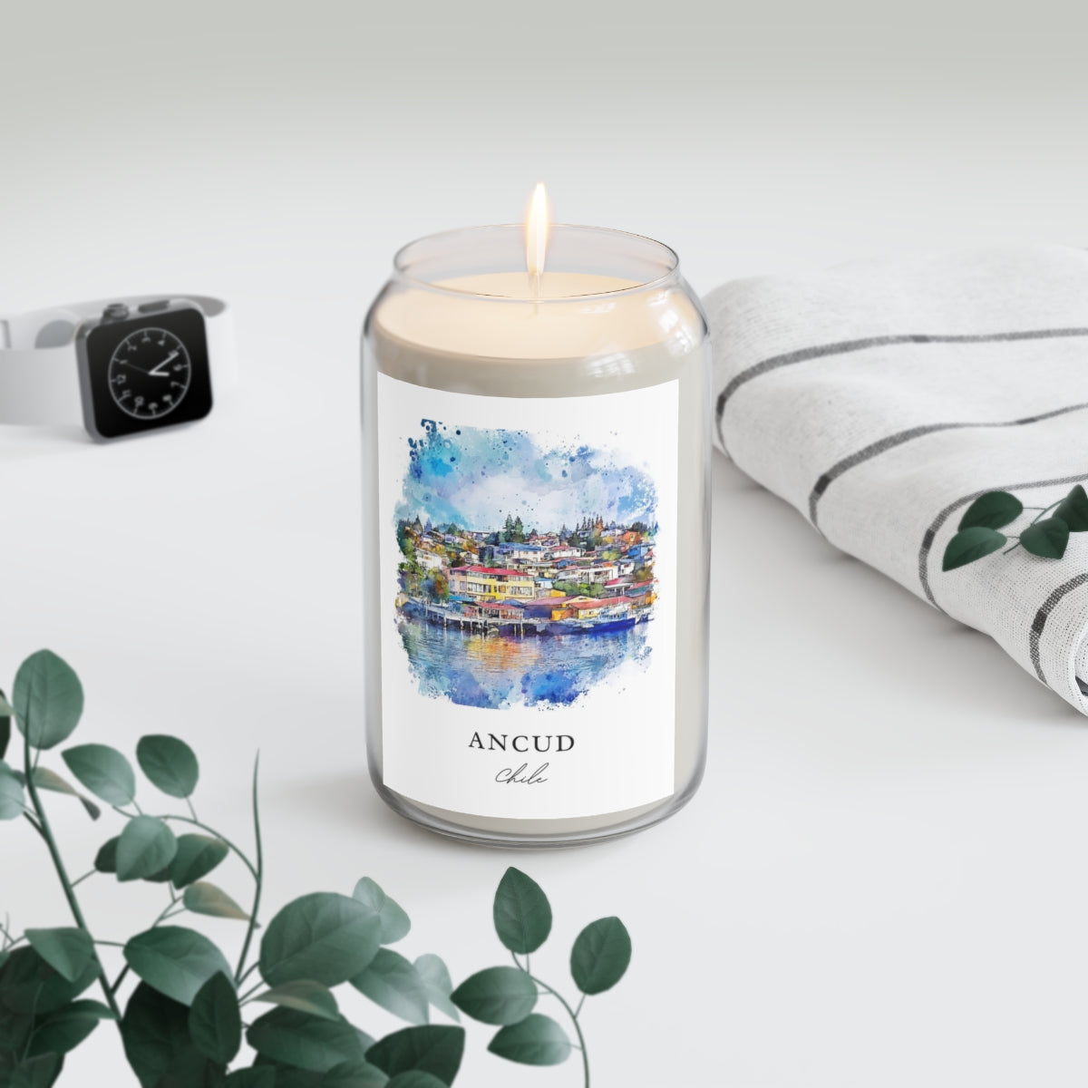 Ancud, Chile scented soy candle