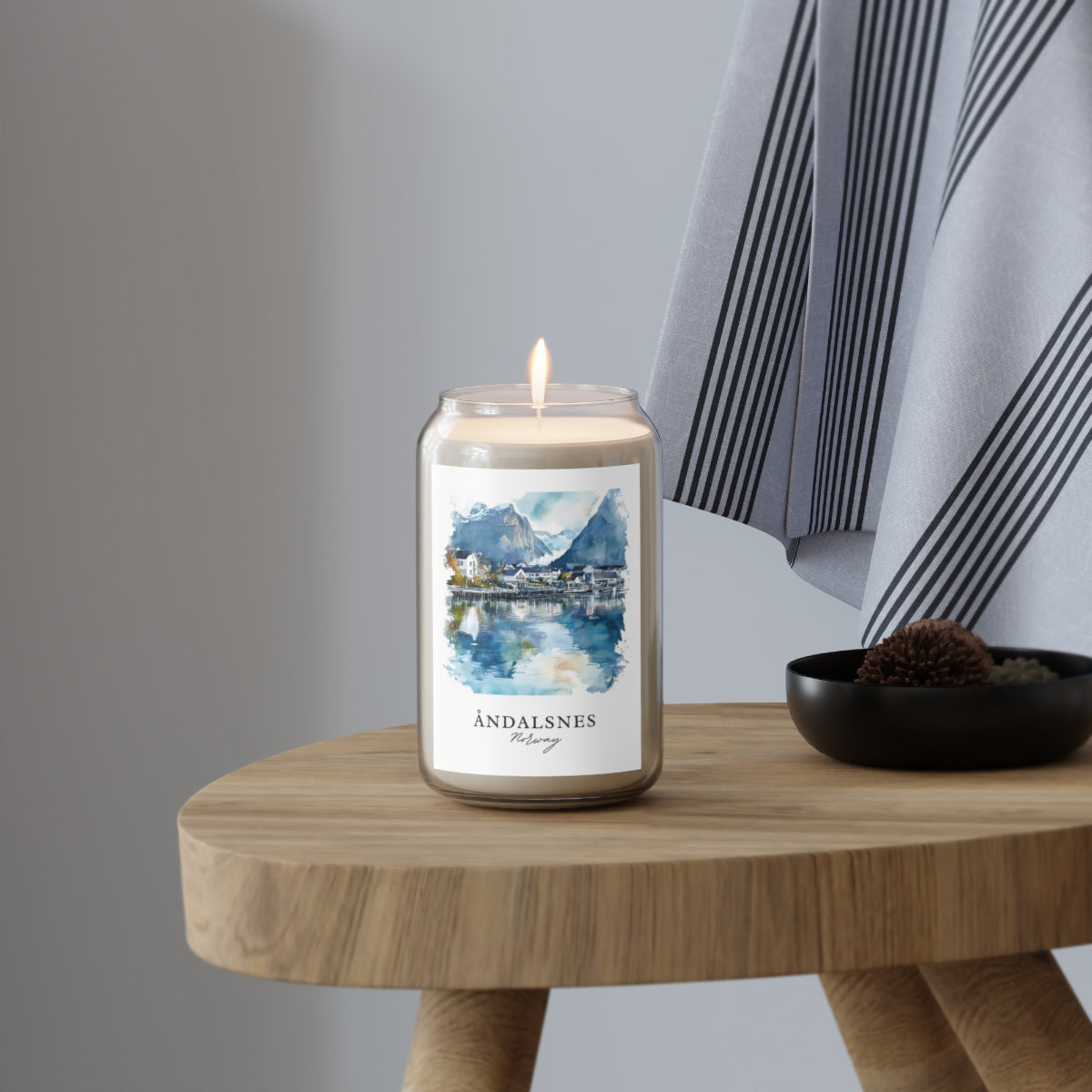 Åndalsnes, Norway scented soy candle