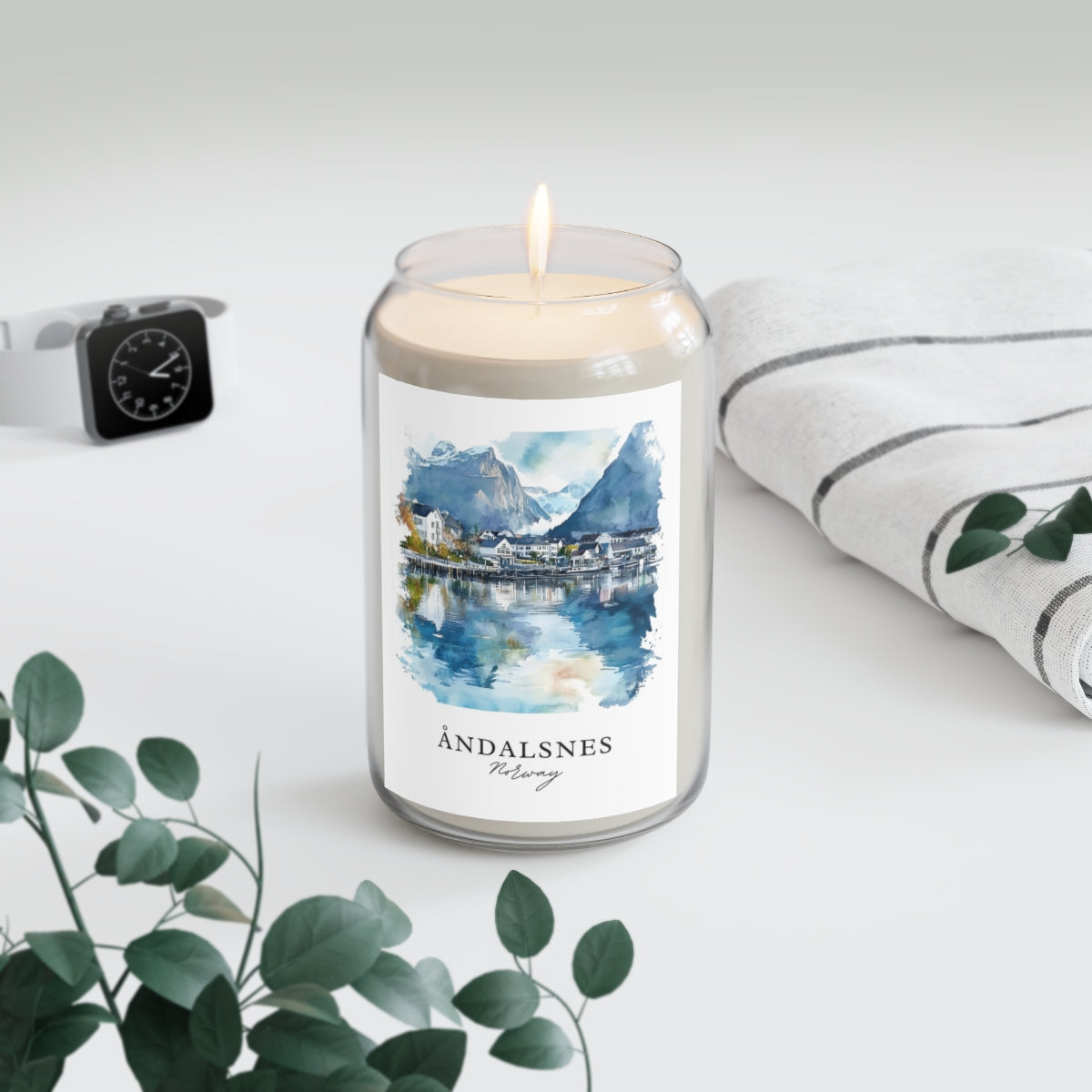 Åndalsnes, Norway scented soy candle