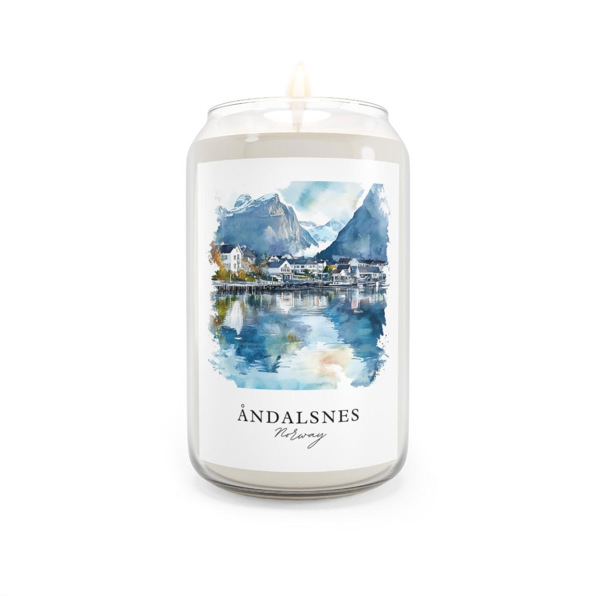 Åndalsnes, Norway scented soy candle