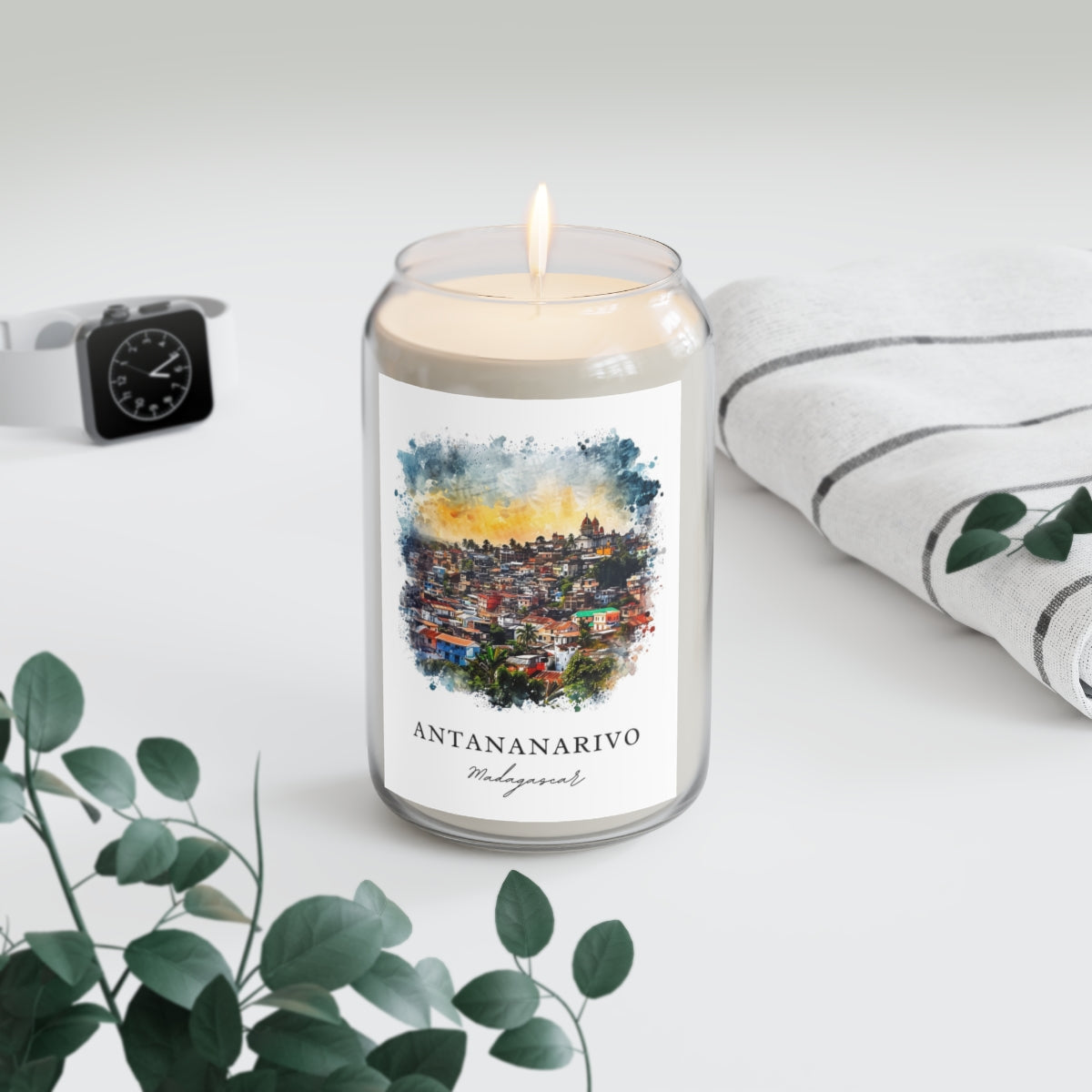 Antananarivo, Madagascar scented soy candle