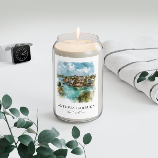Antigua Barbuda, The Caribbean scented soy candle