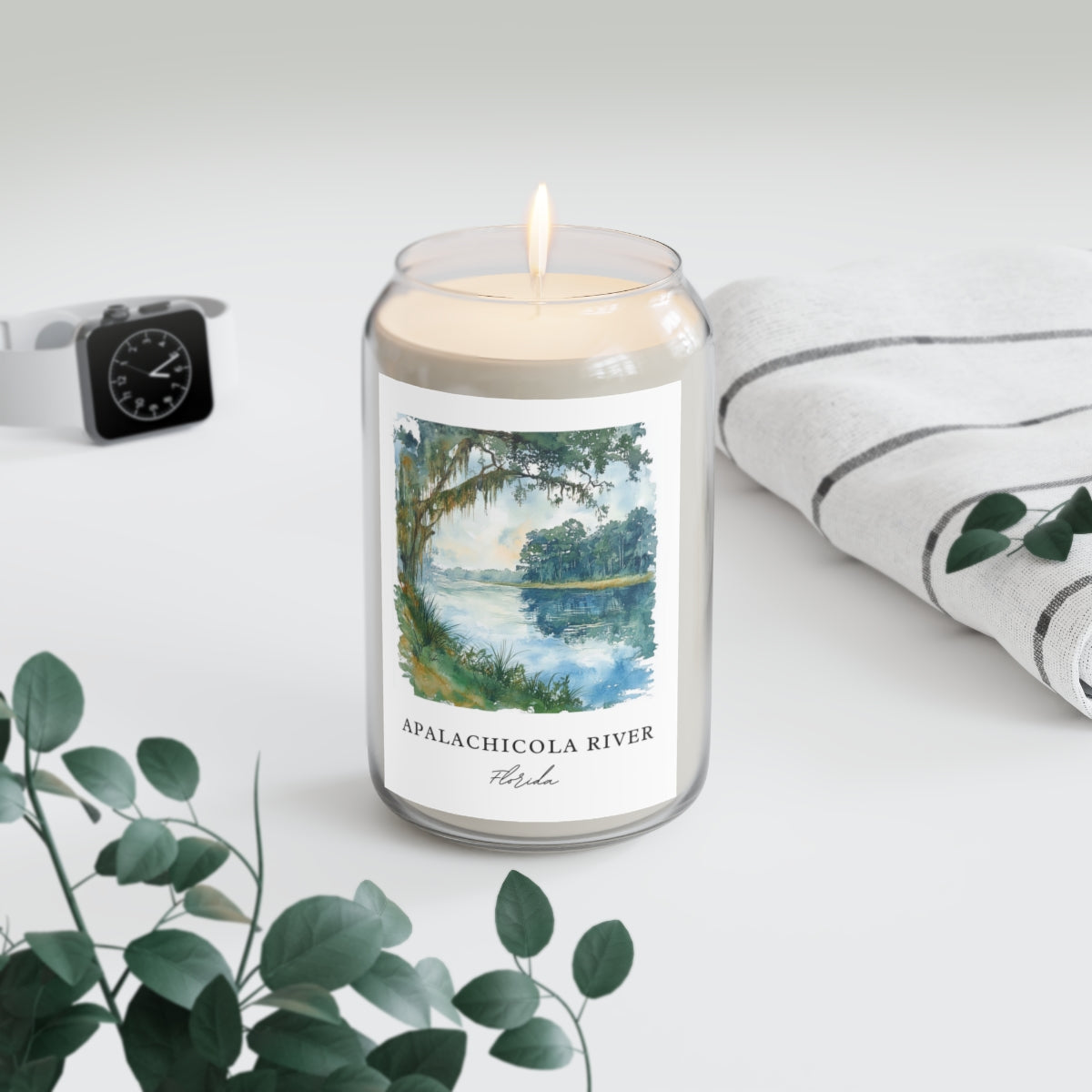 Apalachicola River, Florida scented soy candle